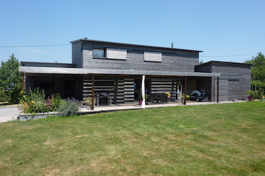 Construction de maison en bois