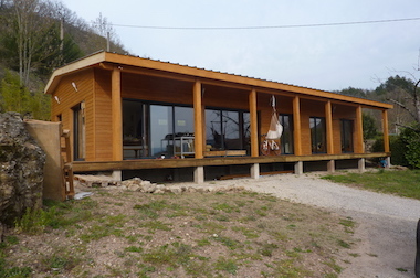 Construction de maison en bois